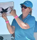 Susanne Neef, naturalist at Whale Samana in Dominican Republic.